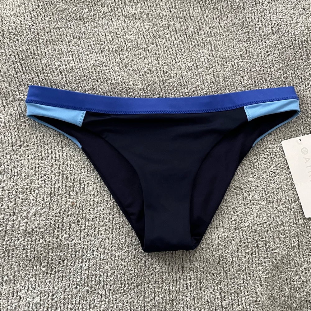 Athleta Color Block Swim Bottoms
